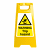 Warning Trip Hazard sign - Ref: w166