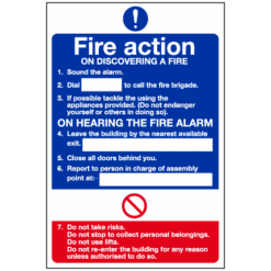 Fire Action Notices