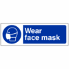 Wear face mask sign - Ref: ms39