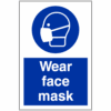 Wear face mask sign - Ref: ms65