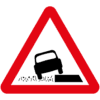 Soft Verges Ahead Sign - Ref: diag 556.1