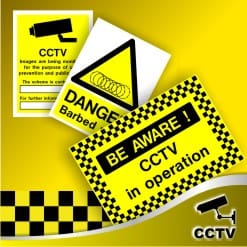 CCTV and Security Signs