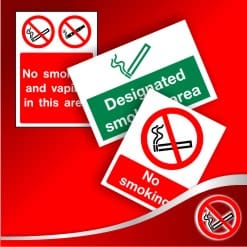 Smoking Control Signs