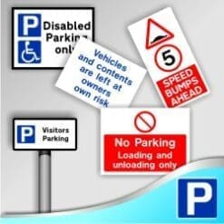 Car Park and Parking Signs
