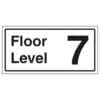 Floor Level 7 sign- Ref: st36