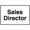 Sales Director sign - Ref: cp55