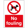 No Fouling sign - Ref: p297