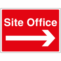 Site office arrow right sign - Ref: p318
