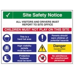Site Safety Boards