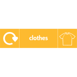 Clothes sign - Ref: re13