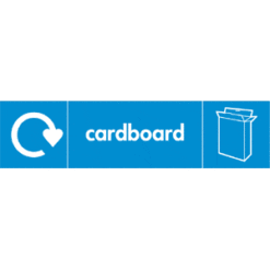 Recycle Cardboard sign - Ref: re29