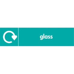 Recycle Glass sign - Ref: re37